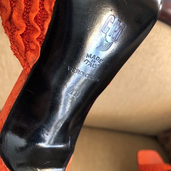 NIB Claudio Merazzi 9.5 Orange - Picture 6 of 6